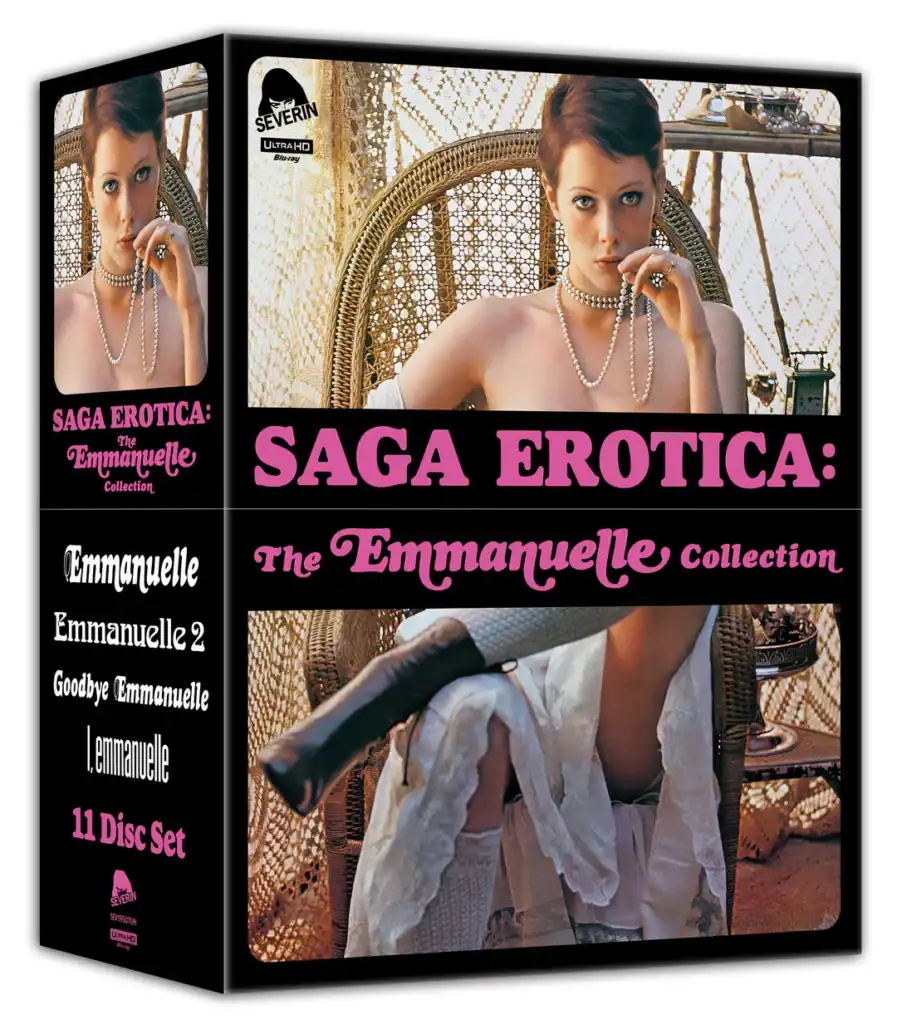 Saga Erotica: The Emmanuelle Collection [11-Disc Box Set: (4) 4K UHD + (5) Blu-ray + (2) CD]
